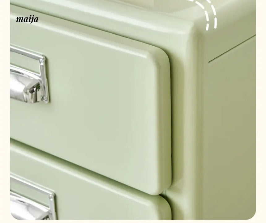PUMPKIN BOX Japanese Retro Iron Drawer Cabinet from PUMPKIN BOX