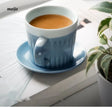 JOTO Eight Year Handmade Ceramics Couple Coffee Cup from JOTO