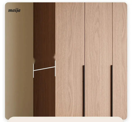 MEIHOUSE Antique Style Walnut Bedroom Large Wardrobe Cabinet from MEIHOUSE