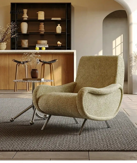 SMALL HIBISCUS Antique Armrest Sofa Chair from SMALL HIBISCUS