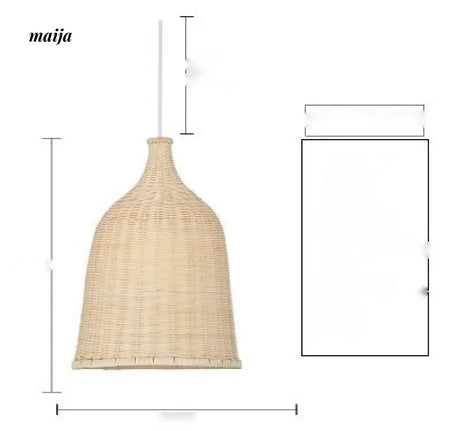 ZHONGSHAN Ceiling Lamp with Bamboo Shade Chinese Style from ZHONGSHAN