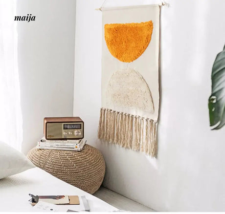 MAN YUE HOME Handmade Woven Tapestry for Bedroom or Living Room from JOINFIT
