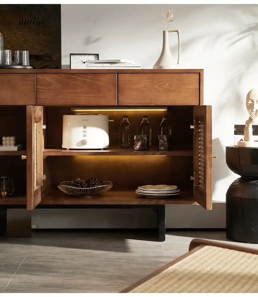 RATTAN CRAFTSMAN Solid Wood Foodside Cabinet from RATTAN CRAFTSMAN