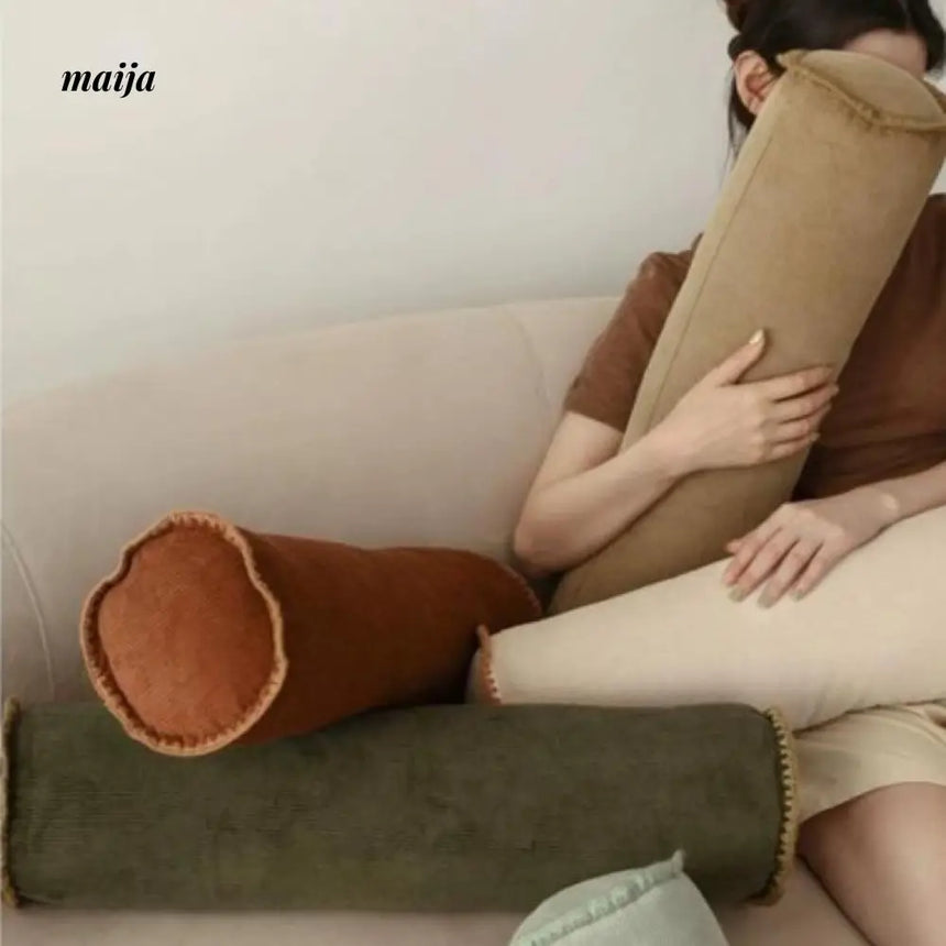 MUYE Corduroy Cylinder Hugging Pillow from MUYE