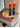CLICK Gradient Rainbow Candle Holiday Decor from CLICK
