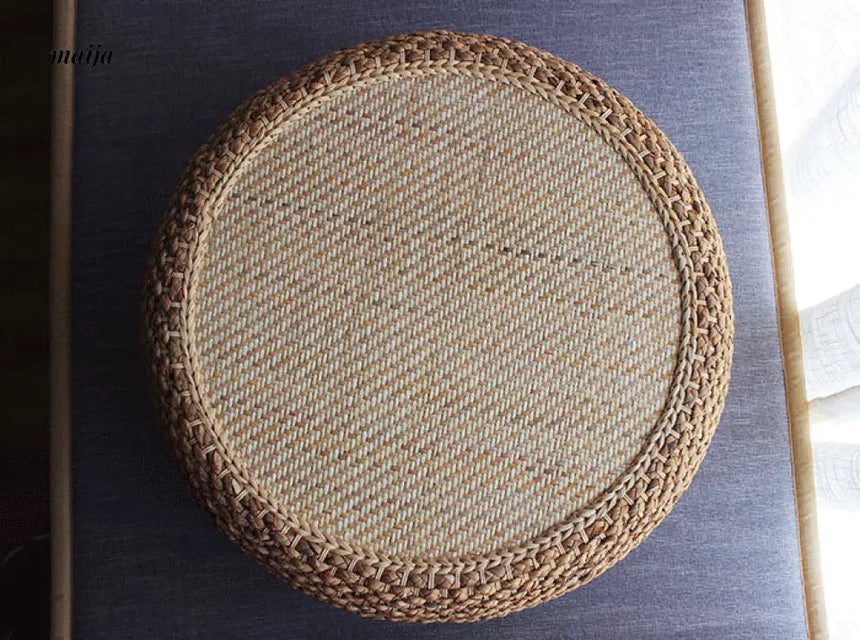 Woven Rattan Round Tea Table from maija