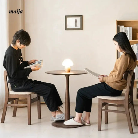 Eleena Solid Wood Tea Table from maija