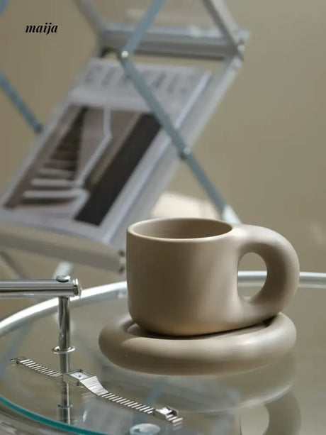 WENSHUO Nordic Ceramic Fat Cup Set from WENSHUO