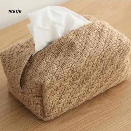 MUYE Woven Fiber Tissue Box from MUYE