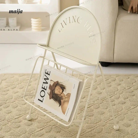LIVINGPLUS Iron Folding Magazine Shelf from LIVINGPLUS