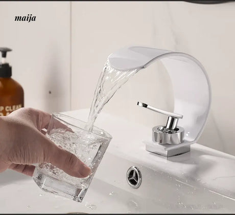C Shaped Waterfall Faucet from Kaiyashi