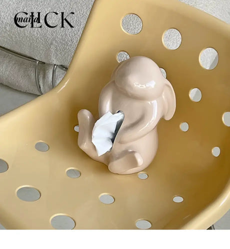 CLICK Rabbit Ceramic Storage Box for Kids Birthday Gift from CLICK
