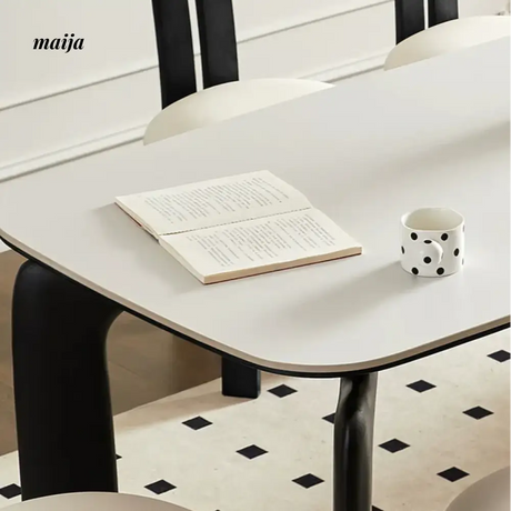 DOSMARS Louis Retro Rock Panel Dining Table from DOSMARS