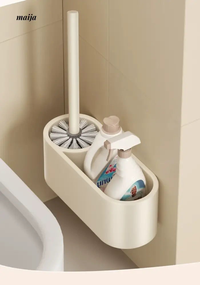 COMFBATH Cream Style Wall-Mounted Toilet Brush from COMFBATH
