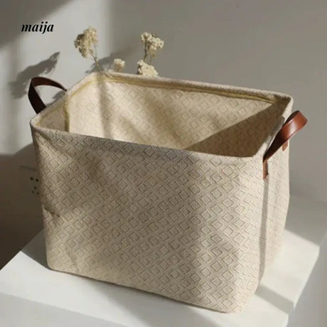 MUYE Square Woven Laundry Basket from MUYE