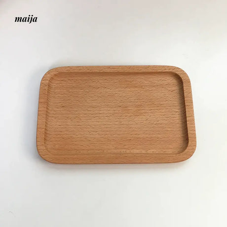 BANKE Rectangular Wooden Tray Tea Dessert Plate from BANKE