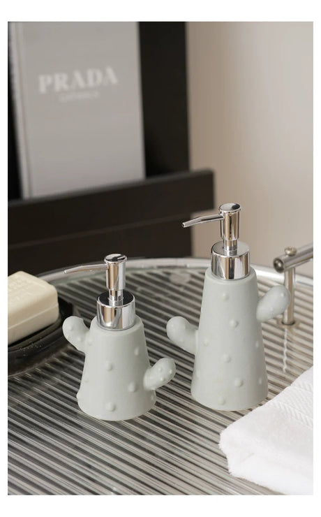 LENYVASEN Iris Ceramic Shower Gel Bottle from LENYVASEN