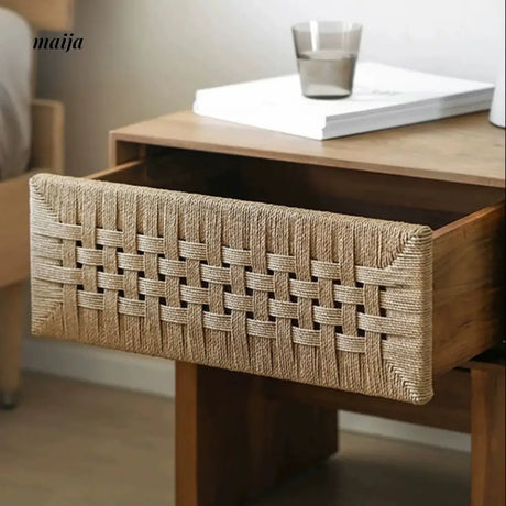 SLIGHTLYCOOL Lance Woven Bedside Table from SLIGHTLYCOOL