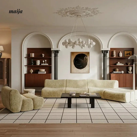 SMALL HIBISCUS Bamboo Modular Sofa from SMALL HIBISCUS