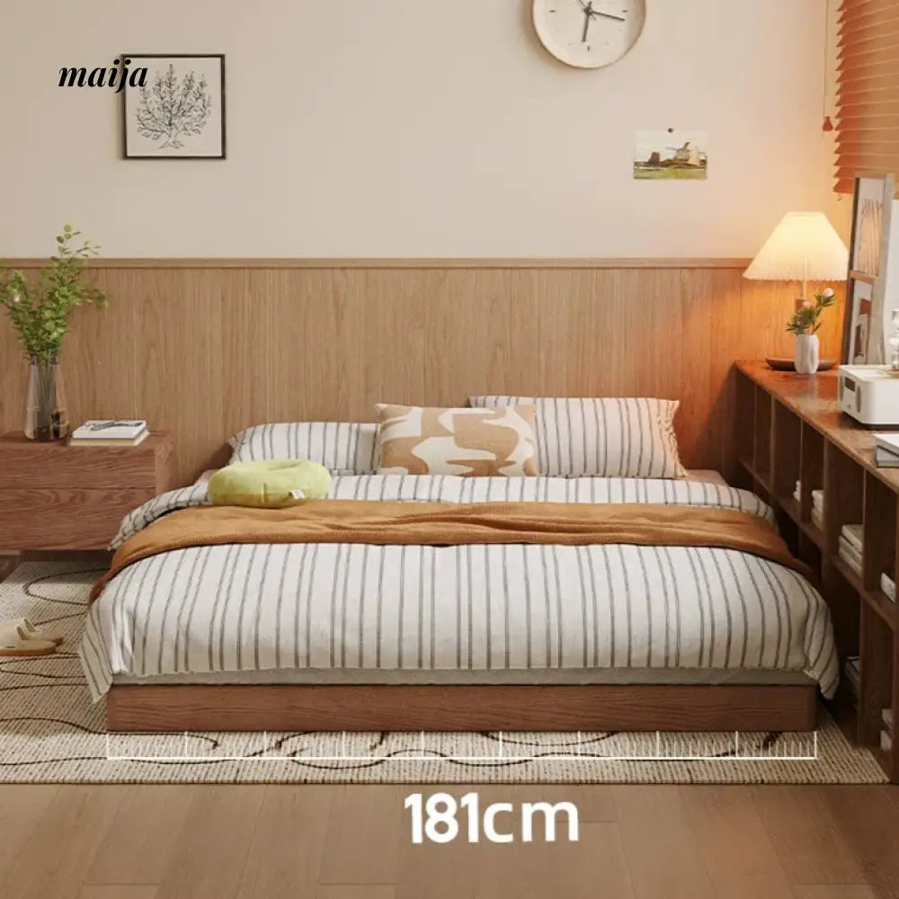 Tatami Solid Wood Platform Bed from AI