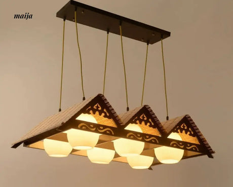 ZHONGSHAN Retro Ceiling Lamp with Bamboo Light from ZHONGSHAN
