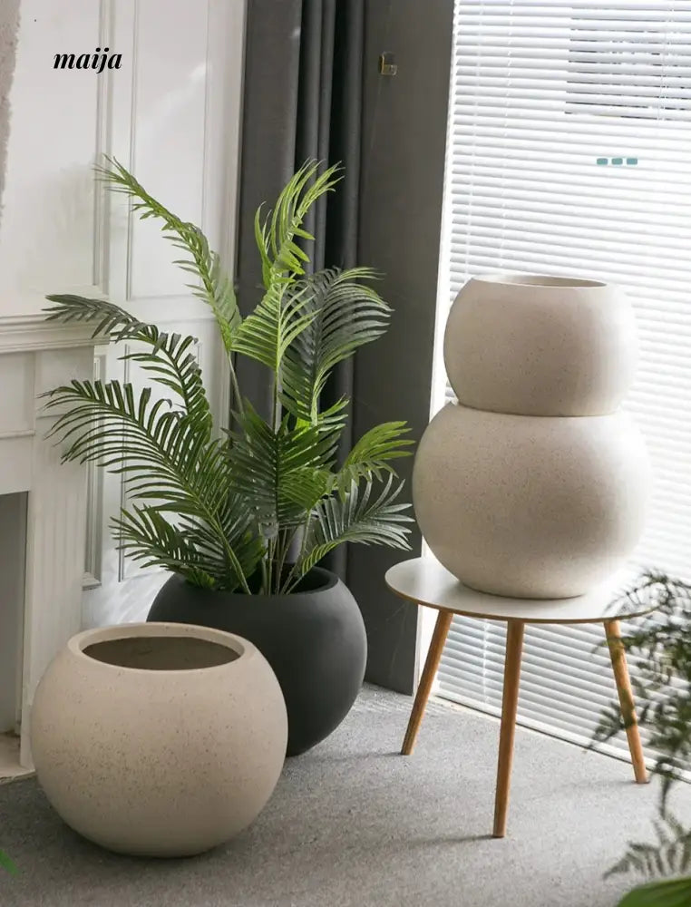 Nordic Bloom Villa Planter from Nicaijia