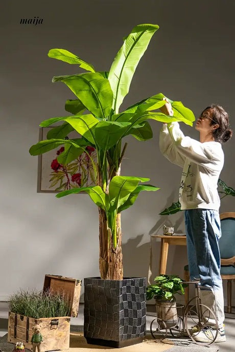 Artificial Large Leaf Banana Tree from maija