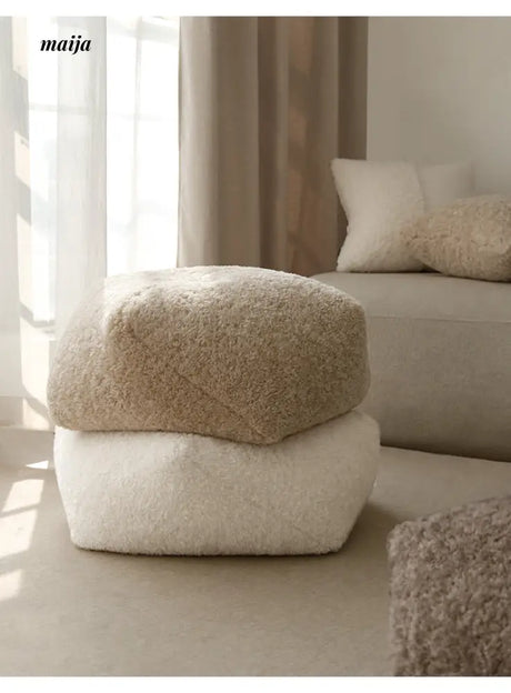 Origami Fleece Ottoman from maija
