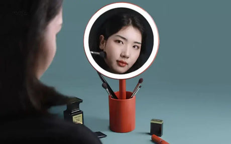 MUID Brush Holder LED Makeup Mirror from MUID