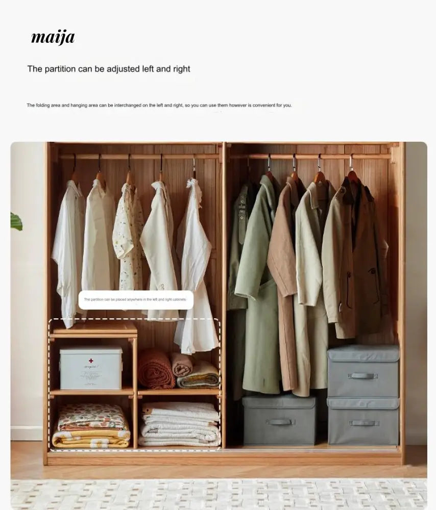 GENJI Fiona Solid Wood Wardrobe from GENJI