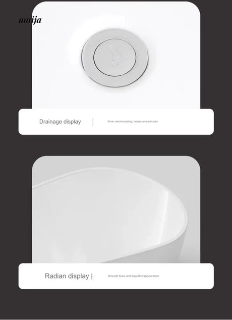 Solid Colour Acrylic Bathtub from maija