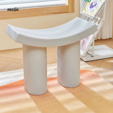 LAZYSPACE Emma Plastic Shoe Stool from LAZYSPACE