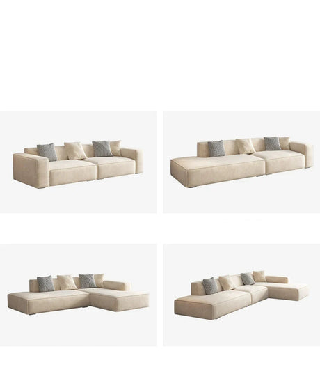 LATE AUTUMN Modern Scandinavian Minimalist Cream Sofa from LATE AUTUMN
