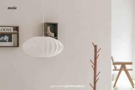 LYNN White Japanese Ceiling Lamp from Lynn's Lamp