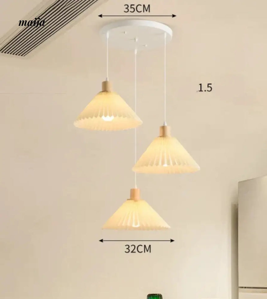 GVG Pleated Lampshade Pendant Lamp from GVG