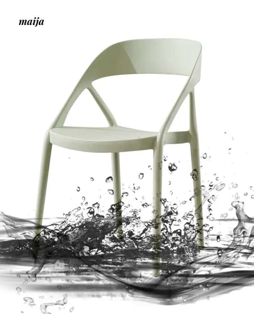 (Set of 2) Haines Plastic Dining Chair