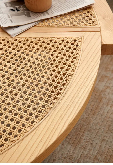 19 DREAM SPACE Rattan Tea Table from 19 DREAM SPACE