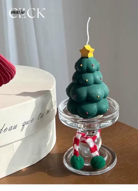 CLICK 3D Snowman Candle for Festive Decor from CLICK
