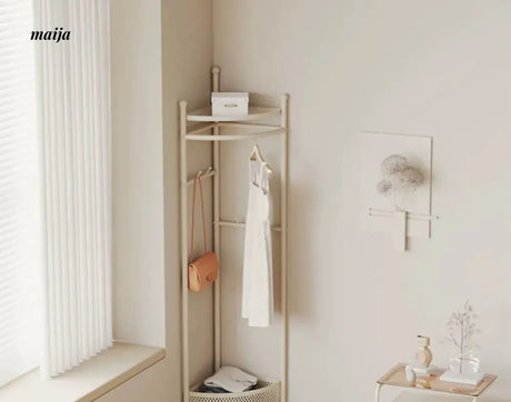 Miriam Coat Hanger with Basket from Kaiyashi