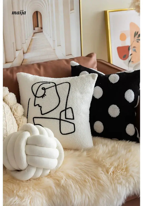 MISTYWOOD High-Grade Abstract Pillow Sleeve from MISTYWOOD