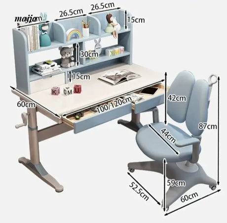 Linden Adjustable Learning Desk Set from maija