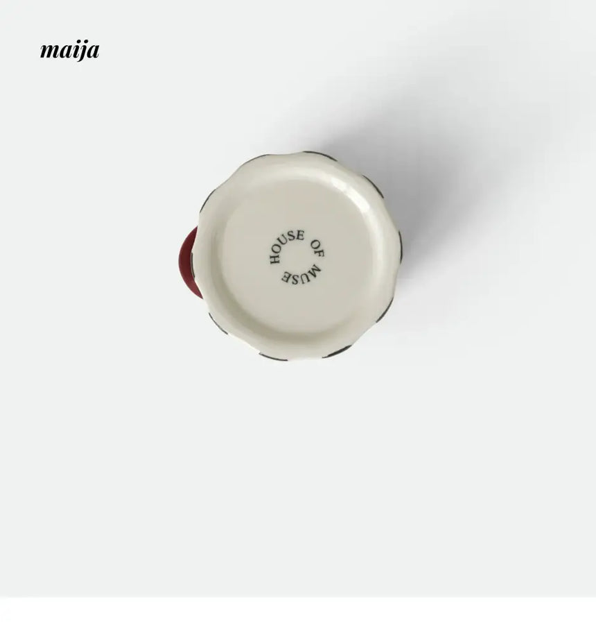 NAMO Muse Retro Striped Coffee Cup from NAMO