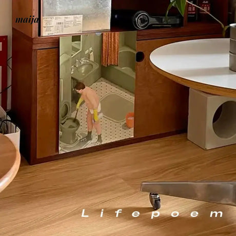 LIFEPOEM Jimmy Solid Wood Cabinet from LIFEPOEM