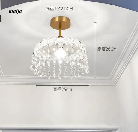 GVG Crystal Corridor Ceiling Light from GVG