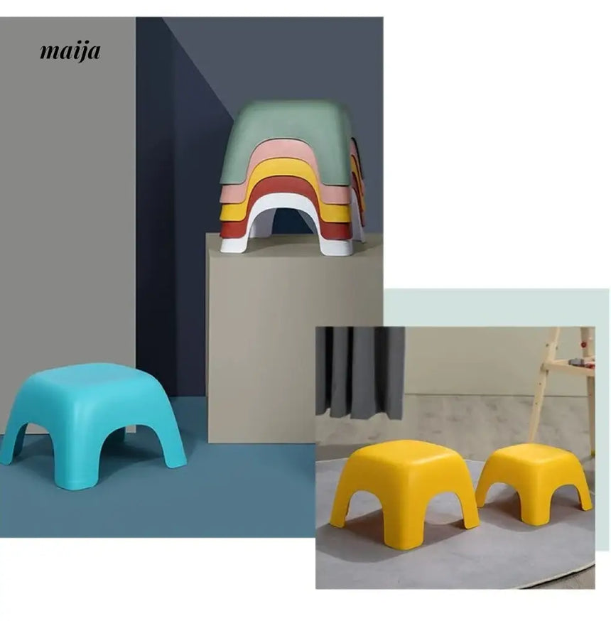 LIVETAI Nordic Children's Plastic Stool from maija
