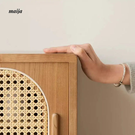 Claudia Sliding Door Shoe Cabinet from maija
