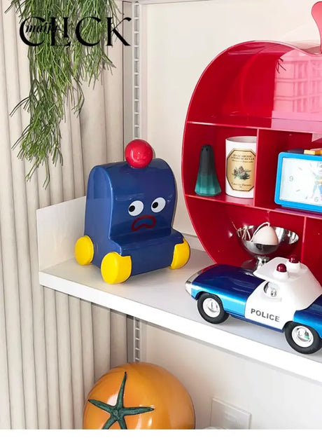 CLICK Big Eye Car Ceramic Tissue Box Original Design from NANCY
