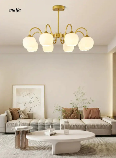 GVG Creamy Tulip Ceiling Lamp from GVG