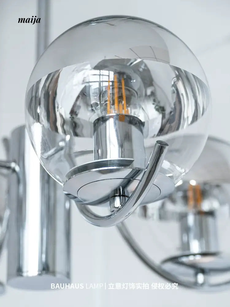 LYNN Space Age Glass Chandelier from Lynn's Lamp