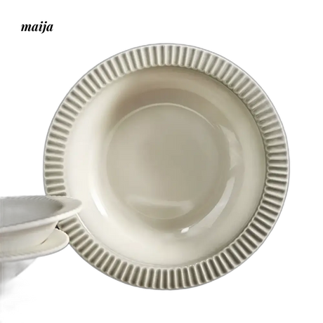 MOSE Ink-Color Straw Hat Dish from MOSE